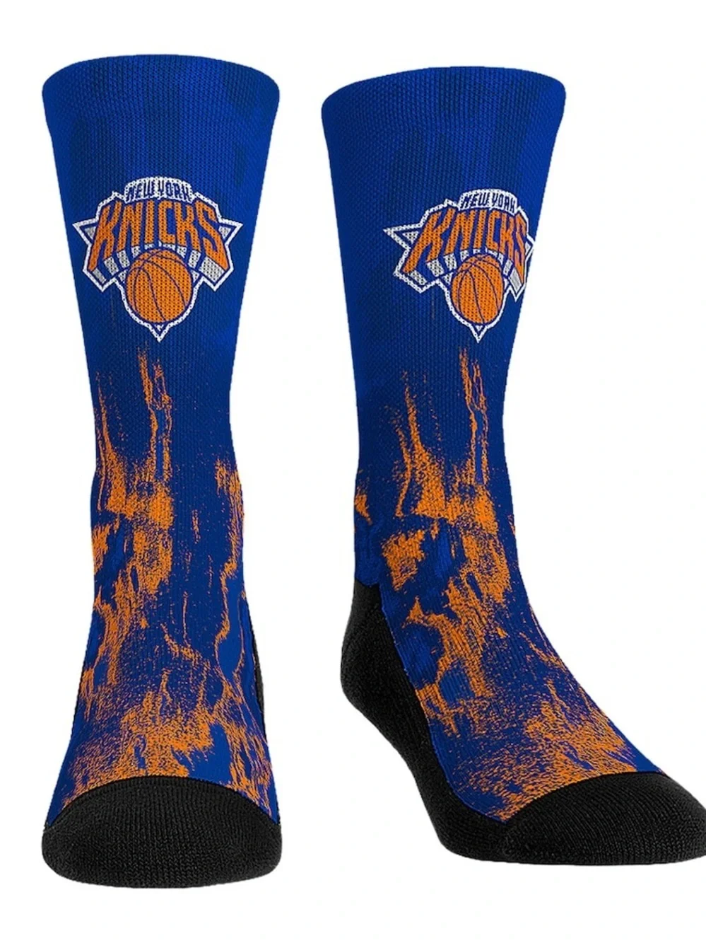New York Knicks Rock Em Socks Three-Pack Crew Socks Set Tie Die L/XL NWOT